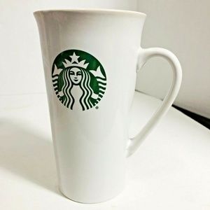 Starbucks Green Siren White Coffee Travel Mug